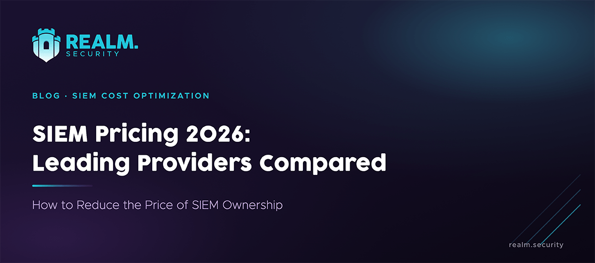 SIEM Pricing 2026: Leading SIEM Providers Compared (& How To Reduce the Price of SIEM Ownership)
