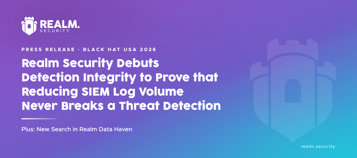 Realm Security Debuts Detection Integrity