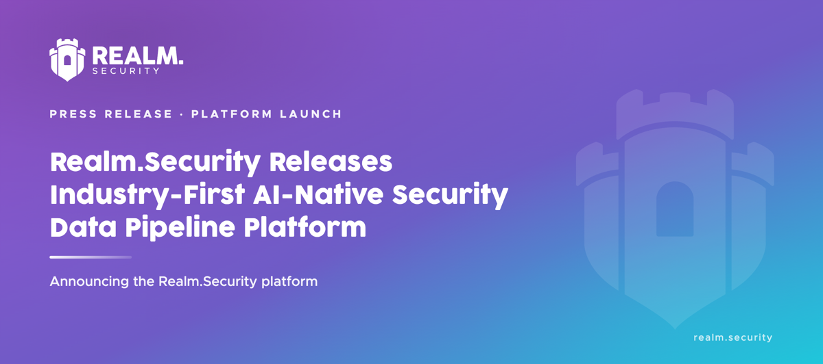 Realm.Security Releases Industry-First AI-Native Security Data Pipeline Platform
